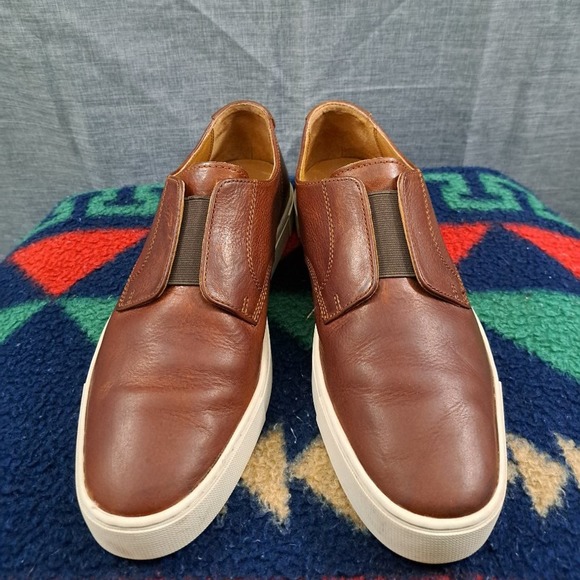 %Frye Shoes Men Size 10.5 M Brown Casual Sneaker Leather Style D5 main image 5